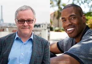 Dr. Neal Baer and Jason Collins
