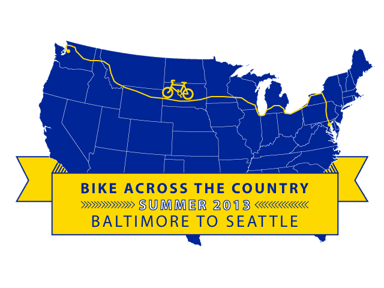 4k for Cancer Baltimore to Seattle Map