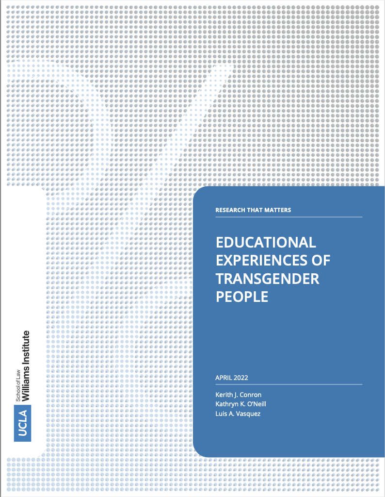 Educational Experiences of Transgender People Graphic