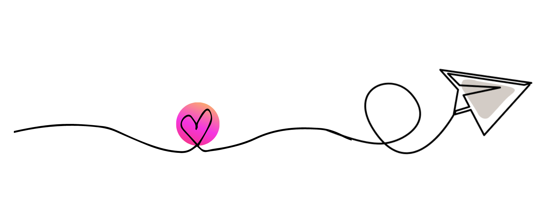 Love Letter Line Art