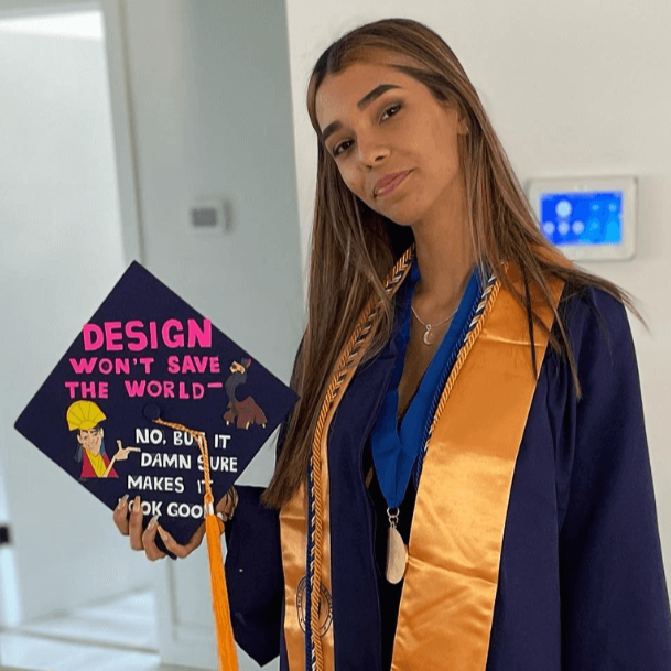 Photo of Arianna Baez Graduating-1